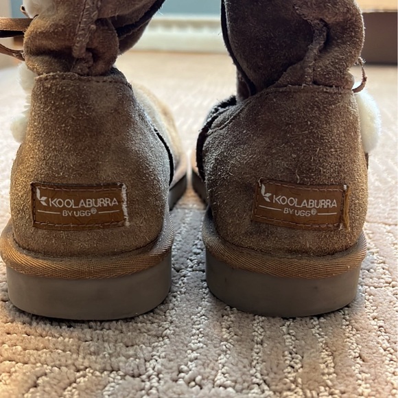 Ugg koolaburra bow chestnut brown size 9 - Picture 8 of 8